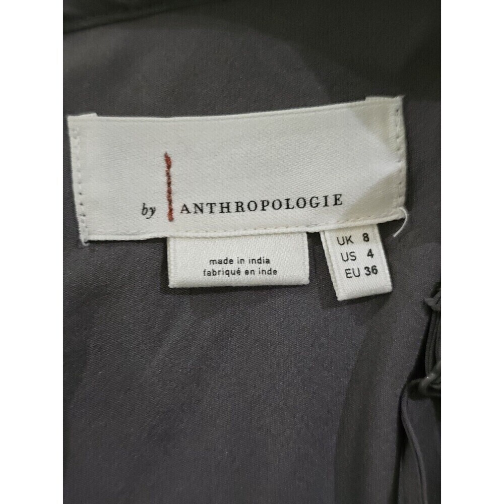 Anthropologie Silver Sequin Camisole Top Size 4 Festival Coachella Party Tank - Picture 7 of 10